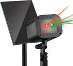 Arlec Solar Moving Laser Light Show Projector $39 (Was $99) @ Bunnings