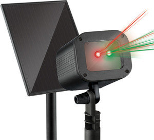 Arlec Solar Moving Laser Light Show, Outdoor Laser Light Projector Bunnings