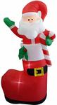 Inflatable Xmas Santa Claus $8 | Chair Cover $2 | Throw Pillow Set $2 + Del ($0 Prime/ $39 Spend) @ AstiVita via Amazon AU