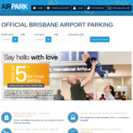[QLD] Brisbane Airport 30% off AIRPARK, 12% off Terminal Parking