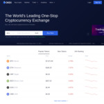 Bonus $10USD BTC on First Purchase of $100USD or More in Crypto Currency @ Okex