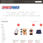Nothing over $10 (Undies, Lingerie, Bonds for Kids, SportsWear) + $9.95 Shipping ($0 > $75 Spend) @ Sports Power Geelong