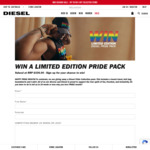 Win a Diesel Pride Collection Pack Worth $336 from Diesel