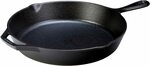 Lodge 30cm Cast Iron Skillet with Helper Handle $59.98 w/ Free Delivery @ Amazon AU