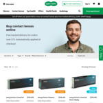 Specsavers Contact Lenses: $50 off $199 + Free Delivery (Stack with up to 9% Cashrewards Cashback)