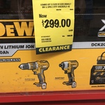 Bunnings dewalt combo online kit