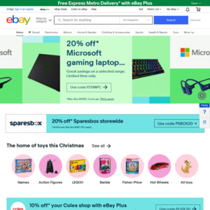 Create a New Account and Get $5 off @ eBay AU