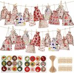 20% off 24PCS Advent Calendar Bags Gift Bags Candy Sacks $9.98 + Delivery (Free with Prime/ $39 Spend) @ Simonpen via Amazon AU