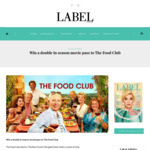 Win a Double in Season Movie Pass to The Food Club from Label Magazine