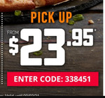 3 Large Traditional, Plant-Based or Value Range Pizzas $23.95 (Pickup) @ Domino's