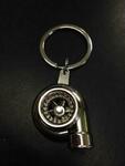 Chrome Turbo Key Ring with Spin Wheel Anti-Surge $9.99 Delivered @ 999 Automotive