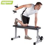 Exceed Flat Bench 110L X 50W X 55hcm Padded Backrest Support - $49.95 Incl Shipping
