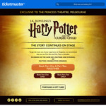 [VIC] Harry Potter and the Cursed Child Part Two - 2 tickets (12th March) ($100 each) (Original Price $125 each)