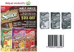 Woolworths: Streets Splice Real Fruits 50% OFF w/ Coupon