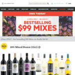 Dozen Wines (Red and/or White) $99 + Delivery or Free C&C @ Cellarmasters