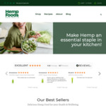 40% off Full Price Items + Delivery ($0 with $60 Spend) @ Hemp Foods Australia