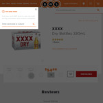 XXXX Dry 24 Bottle Carton $35 (Was $47) @ BWS via App