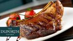 Maroochydore The Duporth Tavern $29 for Dinner for 2 + 2 Glasses of Beer or Wine $60 Value for