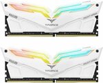 Team T-Force Night Hawk RGB 32GB (2x16GB) DDR4 CL18 3600MHz White $206.25 + Delivery (Free with Prime) @ Amazon US via AU