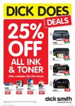 25% off All Inks & Toner at DSE & More Printer Deals