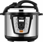 1600W Pressure Cooker by SOGA 10 Litres $185, 12 Litres $253.50 Delivered @ Anytime Simple