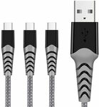 USB Type C Cable MFI-Certified 3pack 0.3+1+2m $9.09 (Was $12.99) + Delivery ($0 Prime/ $39 Spend) @ Changheng AU via Amazon AU