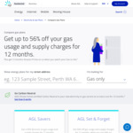 WA 56 off Gas Usage and Supply Charges for 12 Months ATCO