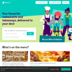 $20 off $30 Minimum Spend (New Customers Only, Excludes KFC) @ Deliveroo