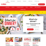 [NSW, VIC, QLD] $20 off with $200 Spend (with Exclusions) @ Coles Online