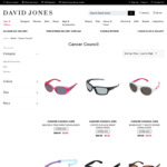 Cancer Council Sunglasses: Kid's from $6.30, Adult's from $13.30 + Delivery ($0 C&C/ $50 Order/ DJ AmEx Member) @ David Jones