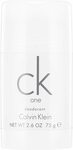 Calvin Klein CK One Unisex Deodorant Stick, 75g, $6.73 ($0.09/g) - Save $12.27 + Delivery ($0 with Prime/$39+ Spend) @ Amazon AU