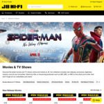 20% off DVD, Blu-Ray and 4K Movies and TV Shows @ JB Hi-Fi