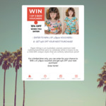 Win 1 of 3 $500 Vouchers from Paper Wings (Children's Clothing)