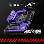 Win 1 of 2 B660 Tomahawk Wi-Fi EVA E-Project Motherboards from MSI ANZ