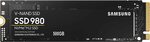 Samsung 980 NVMe M.2 SSD 500GB Black $78.50 Delivered @ Harris Technology via Amazon AU