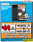 Google Pixel 6a 5G 128GB $0 Upfront w/Telstra $69 100GB 12-M Plan (New/Port-in, in-Store) @ JB Hi-Fi