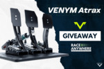 Win Venym Atrax Pedals from Race Anywhere
