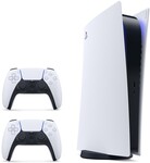 PlayStation 5 Digital Console with Extra White DualSense Wireless Controller $748 + Delivery Only @ BIG W