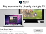 Beamer App for MAC and Apple TV 3 - Introductory Price of $7 USD