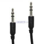  33 FT Stereo 3.5MM Audio Cable, Male to Male, $1.99