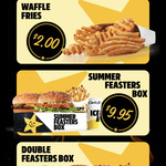 [QLD, NSW, SA, VIC] February App Only Offers From $2 & All Week Specials via MyCarl's App @ Carl's Jr