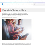 Free Calls to Türkiye and Syria from Telstra Home Phones and Mobiles @ Telstra
