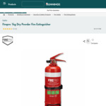 Firepro 1kg Dry Powder Fire Extinguisher $13.89 (in-Store Only), Fire Blanket $6.94 + Del ($0 C&C/ in-Store) @ Bunnings