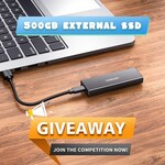 Win a 500GB External SSD Prize Packs Worth $600 from VANSUNY