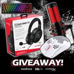 Win a Cloud Orbit S Headset, Quadcast Microphone, Alloy Origins 65% Keyboard & Pulsefire Haste Wireless Mouse from Last of Cam