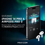 Win an Apple iPhone 14 Pro & Apple AirPods Pro 2 from PRAY.COM