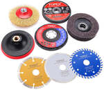 TOPEX 20PCs 115mm Cutting Wheel Flap Grinding Disc $35 (Was $48.5) + Delivery (Free to Major Cities) @ TOPTO