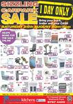 Paradise Kitchens Bathroom Products & Accessories Car Park Sale 25th Aug - up to 85% off Sydney