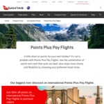 50% off Points on International "Points Plus Pay" Flights in Premium Cabins @ Qantas
