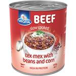 Vegeta Beef Slow Cooked Tex Mex with Beans & Corn 400g $2.25 @Woolworths